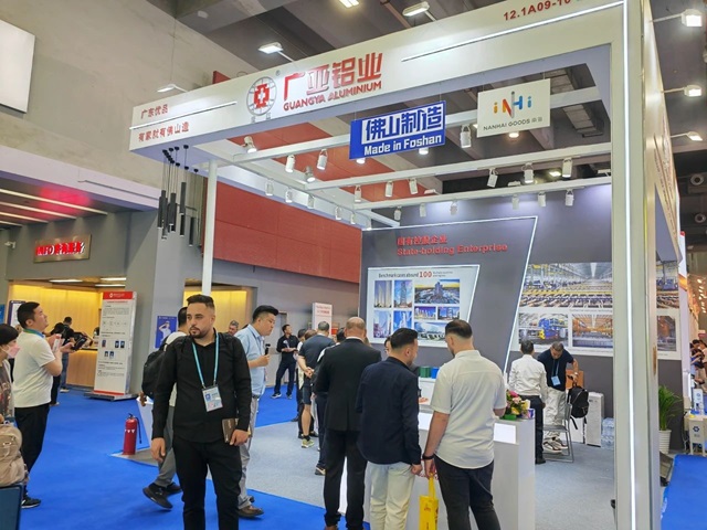 ظهرت شركة Guang Ya Aluminum في معرض كانتون الـ137، ويستمر التوسع الخارجي للعلامة التجارية!